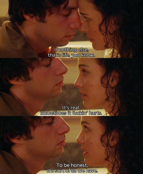 Garden State (2004) Garden State Quotes, Garden State Movie, Movie Moments, Garden State, Words Matter, Movie Lines, Film Quotes, Romantic Movies, Movie Lover