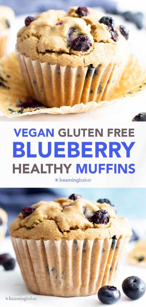 Vegan Blueberry Muffin Recipe, Blueberry Chocolate Chip Muffins, Oatmeal Blueberry Muffins Healthy, Muffins Chocolate Chip, Vegan Gluten Free Muffins, Blueberry Muffin Recipe Healthy, Blueberry Muffin Recipe Easy, Gluten Free Blueberry Muffins, Vegan Blueberry Muffins