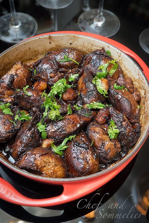 Chef and Sommelier: Sous Vide Pork Cheek in Garlic Soy Red Wine Sauce Beef Cheeks Recipe, Sous Vide Pork, Pork Cheeks, Beef Cheeks, Sous Vide Recipes, Red Wine Sauce, Sous Vide Cooking, Wine Sauce, Cooking Method