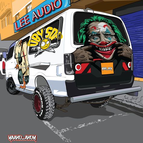 Matatu culture toyota shark #art #kenya #matwanaculture Matatu Culture Kenya, Matatu Culture, Kenyan Art, Migos Rapper, Mini Trucks 4x4, Colorful Fashion Photography, Night Club Dance, Just Do It Wallpapers, Bike Drawing