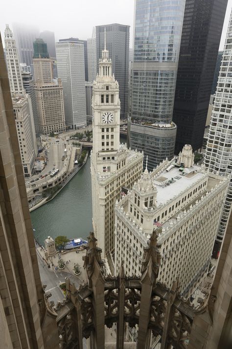 The Wrigley Building celebrates 100 years Tribune Tower, Chicago Flag, Michigan Avenue, Chicago River, The Two Towers, Today In History, Chicago Skyline, Iconic Buildings, Lake County