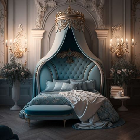 Cinderella Bedroom Cinderella Room Aesthetic, Disney Interior, Disney Decor Bedroom, Cinderella Bedroom, Cinderella Room, Room Schemes, Disney Princess Room, Disney Room Decor, Disney Bedrooms