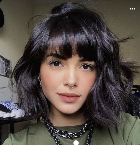 Hairstyles For Curtain Bangs, Curtain Bangs Short Hair, Curtain Bangs Short, Short Hair Fringe, Bangs Short Hair, Bangs Short, Short Hair With Bangs, Cut My Hair, Haircuts With Bangs