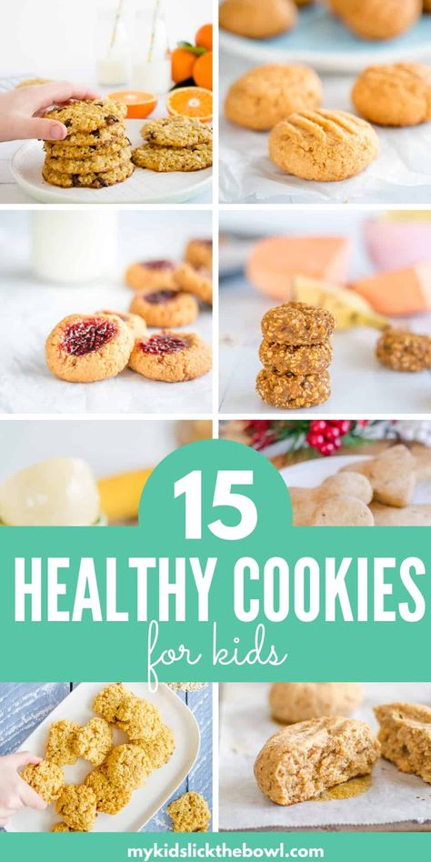 Healthy cookie recipes for kids, low sugar high fibre cookies #cookies #kidssanck Cookies For Toddlers, Toddler Baking, Easy Healthy Cookies, Healthy Cookies For Kids, Healthy Oat Cookies, Low Sugar Cookies, Toddler Cookies, Kid Cooking, Healthy Sugar Cookies