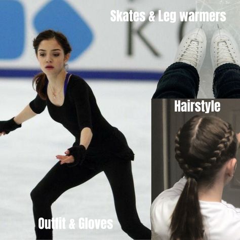 Figure Skating Hair Styles, Hairstyles For Ice Skating, Ice Skating Hairstyles, Figure Skating Hairstyles, Skating Hairstyles, Figure Skating Hair, Figure Ice Skates, Skating Outfits, Ice Skating