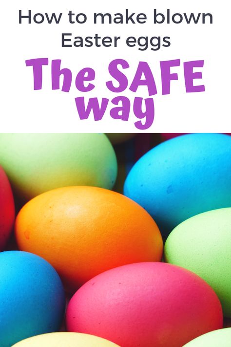 Discover how to hollow out an egg without blowing! This way to make blown Easter eggs is so much safer! How To Hollow Out An Egg, How To Make Flour, Blown Eggs, Making Easter Eggs, Prepared Eggs, Egg Ornaments, Spring Printables, Spring Craft, Mom Life Hacks