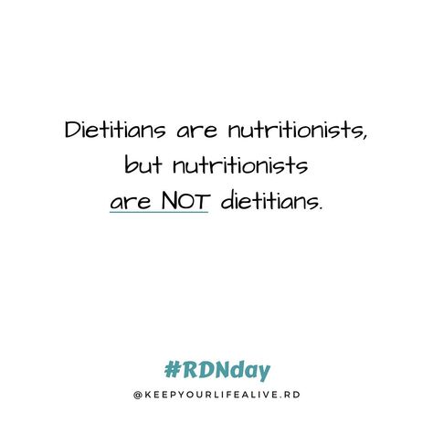 Kyla Kurczewski, RDN, LD, CPT on Instagram: “Happy RDN Day! Let me use this as an opportunity to remind you that a ‘dietitian’ and a ‘nutritionist’ are NOT THE SAME thing!!! If you…” Dietitian Aesthetic, Future Dietitian, Nutritionist Dietitian, Nutrition Science, Registered Dietitian Nutritionist, Nutrition And Dietetics, Registered Dietitian, Intuitive Eating, Vision Board