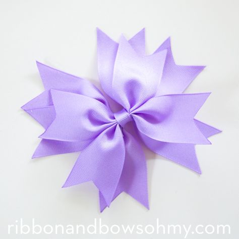 Bow Board, Pinwheel Bow, Hair Bow Tutorial, Ribbon Sculpture, Bows Diy Ribbon, Diy Bows, Bow Tutorial, Gift Ribbon, Boutique Hair Bows