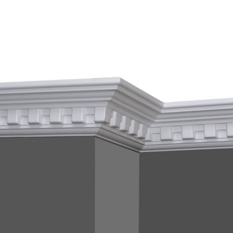 Foam Crown Molding, Styrofoam Ceiling Tiles, Covering Popcorn Ceiling, Molding Ceiling, Chair Rail Molding, Ceiling Trim, Dentil Moulding, Ceiling Materials, Crown Moldings