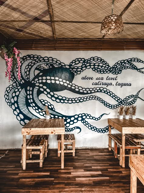 Seafood Restaurant Interior Design, Seafood Restaurant Decor, Sea Food Restaurant Design Interiors, Sea Restaurant Design, Sea Food Restaurant Design, Beach Restaurant Ideas, Seafood Restaurant Interior, Fish Restaurant Design, Seafood Restaurant Design