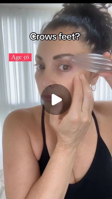 FaceFit Canada on Instagram: "If you have existing crows feet or want to prolong getting them, try this massage with the FaceFit roller   #crowsfeet #slowdownaging #facemuscles #facefitroller #facefitcanada" Crows Feet Wrinkles How To Get Rid, Crows Feet Wrinkles, Facial Routine, Facial Routine Skincare, Face Yoga Facial Exercises, Facial Routines, Routine Skincare, Yoga Facial, Facial Exercises