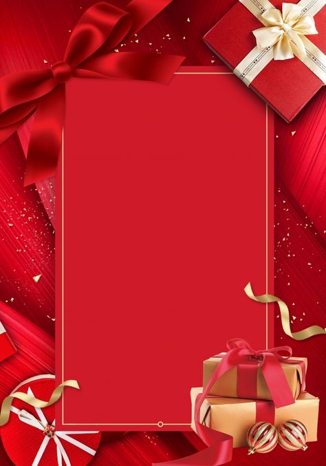 Red Gift Box Gift Box Festival Christmas Gift Background, Happy Holidays Greetings, Christmas Background Images, Merry Christmas Background, Red Gift Box, Christmas Balls Decorations, Happy Birthday Posters, Holiday Gift Box, Screen Wallpapers