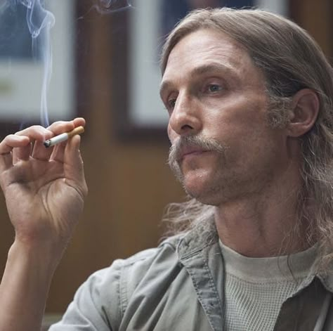 Rustin Cole from the series True Detective True Detective Art, True Detective Rust, True Detective Season 1, History Of Television, True Detective, Netflix Account, Matthew Mcconaughey, About Time Movie, Breaking Bad