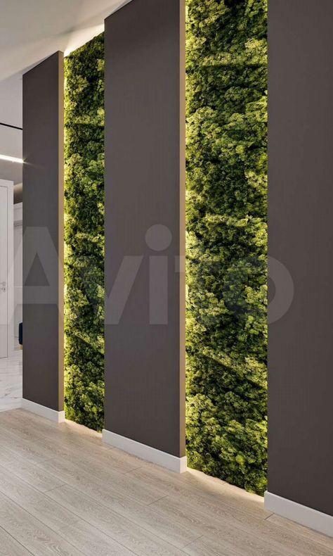 Office Feature Wall Design, Greenwall Interior, Green Wall Restaurant Design, Living Wall Restaurant, Green Wall Design Interior Restaurant, Green Wall Room, Green Wall Interior Design, Artificial Grass Wall Restaurant, Diy Room Divider Ideas