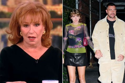 'The View' host Joy Behar doesn't want Taylor Swift to be 'stuck with this idiot' Travis Kelce after several of his posts making disparaging comments about women resurfaced online: 'He’s illiterate.' Taylor Swift Travis Kelce, Taylor And Travis, Travis Taylor, Lakers Girls, Sunny Hostin, Joy Behar, Out Of Your Mind, Whoopi Goldberg, Good For Her