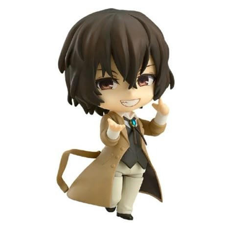 Bungo Stray Dogs Dazai, Stray Dogs Dazai, Nendoroid Anime, Doll Model, Osamu Dazai, Bungou Stray Dogs Characters, Japon Illustration, Anime Figurines, Anime Merchandise