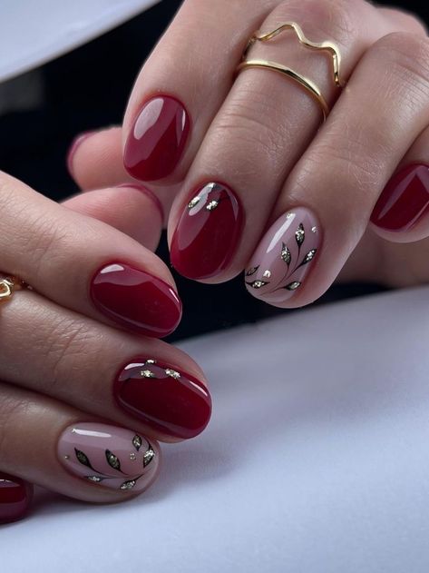 Nail Art Designs For Beginners, Easy Nail Art Designs, Best Nail Art, Burgundy And Gold, Best Nail, Art Tutorial, Nail Art Tutorial, Easy Nail Art, Art Designs