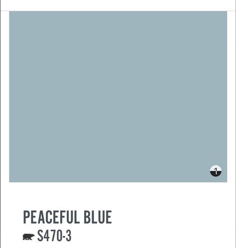 Peaceful Blue Behr Paint, Behr Peaceful Blue, Mom Bedroom, Peaceful Blue, Blue Painted Walls, Primary Bath, Behr Paint, Blue Paint Colors, Bathroom Reno