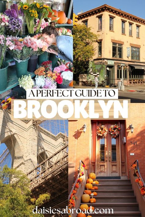 A COMPLETE GUIDE TO BROOKLYN, NEW YORK Brooklyn Aesthetic, Brooklyn Restaurants, Cheap Countries To Travel, Brooklyn Food, Day Trip To Nyc, Brooklyn Map, Half Alive, Montreal Travel, Massachusetts Travel