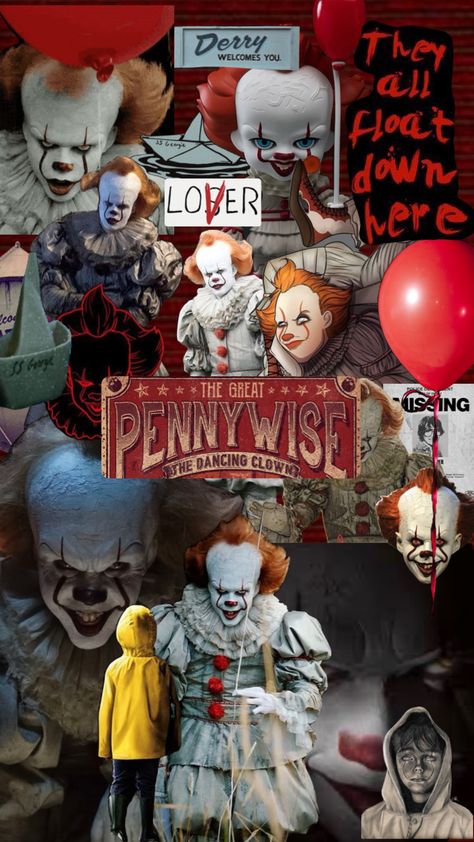 Pennywise Horror Villians, Clown Paintings, Hello Kitty Wallpaper Hd, Halloween Wallpaper Iphone Backgrounds, Disney Character Art, Jelly Wallpaper, Halloween Wallpaper Backgrounds, Pennywise The Clown, Halloween Wallpaper Cute