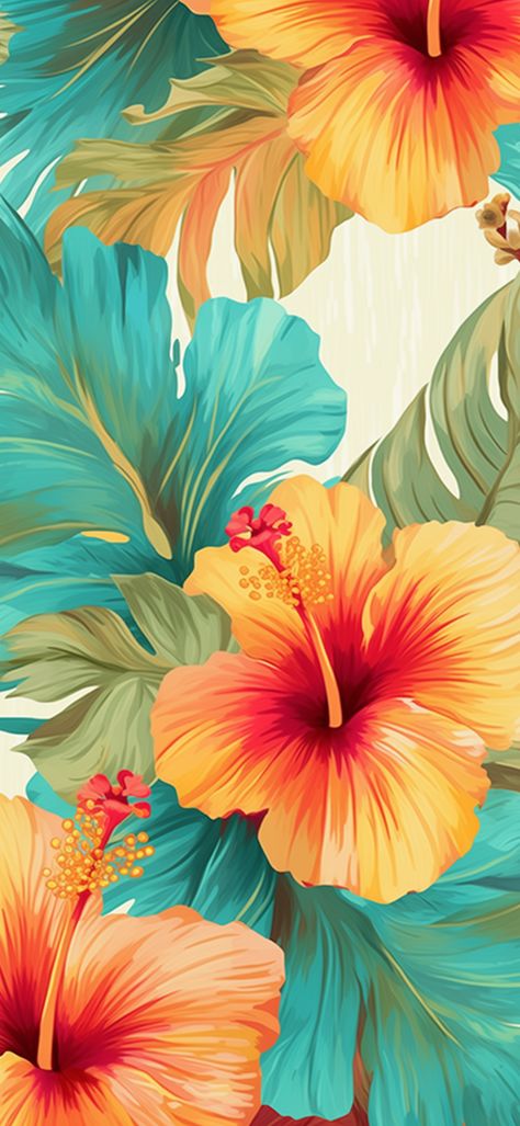 Tropical art print