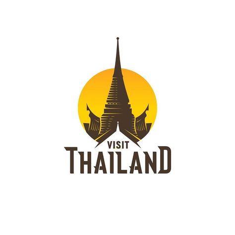 Graphic Designers Group on Instagram: “Rate this excellent design by out of 10! Double tap if you like it❤ ••••••• By @toddigital Keep following ⤵️⤵️ @graphicdesignersgroup for…” Thailand Logo, Thailand Resorts, Thailand Shopping, Tourism Logo, Thailand Wallpaper, Thailand Flag, Thailand Map, Thailand Honeymoon, Thailand Tattoo