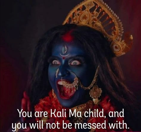 Kali Maa Makeup Look, Kali Invocation, Kali Maa, Goddess Quotes, Mother Kali, Kali Ma, Kali Mata, Maa Kali, Hindu Culture