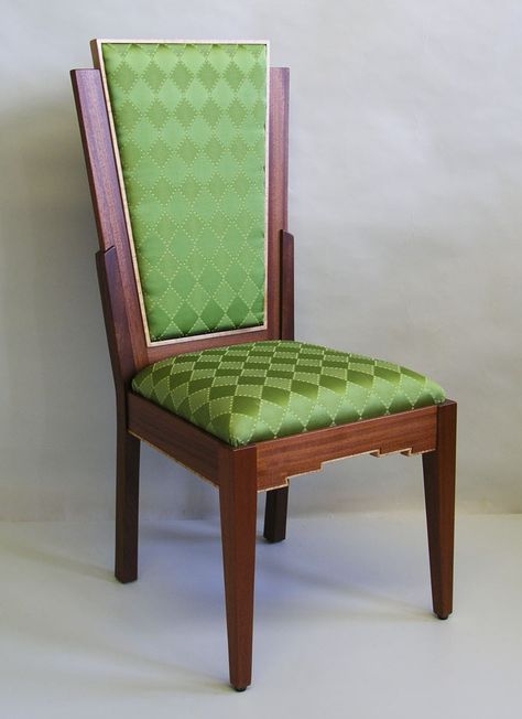 art deco furniture | art deco dining room chair.  make it blue and we are in. Art Deco Furniture Design, Art Deco Dining Chair, Art Deco Dining Room, Art Deco Dining, Art Deco Chair, Deco Chairs, Dining Room Wall Art, Chair Furniture, Dining Room Chair