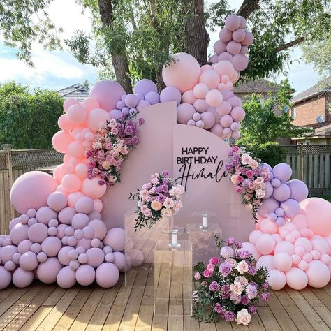 Baloon Garland, Lavender Balloons, Lilac Balloons, Confetti Birthday Party, 16 Balloons, Ballon Party, Princess Party Decorations, Pastel Balloons, Confetti Birthday