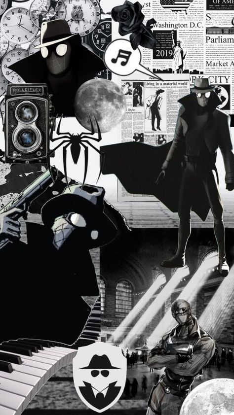 #myfirstshuffle #spidernoir #spidermannoir #hessofine Spider Man Noir Wallpaper, Spider Noir Wallpaper, Noir Spiderman, Noir Wallpaper, Spiderman Noir, Spider Noir, Spider Man Suit, Spider Man Noir, Spiderman Atsv