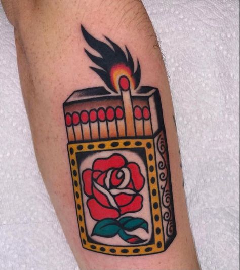 Traditional Tattoo Inspiration, American Traditional Tattoo Ideas, Traditional Tattoo Ideas, Billy B, Traditional Style Tattoo, Traditional Tattoo Sleeve, Fire Tattoo, Old School Tattoo Designs, American Tattoos