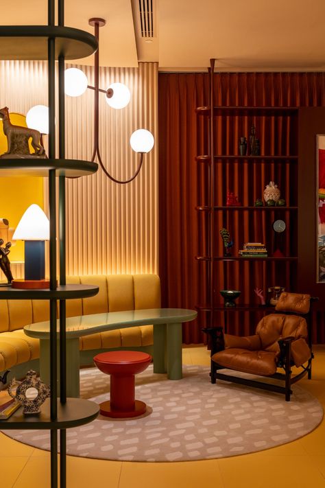 Jaime Hayon designs The Standard Bangkok hotel’s colourful interiors The Standard Hotel London, Jaime Hayon Interior, Organic Interiors, Colourful Interiors, Luxury Hotels Interior, Standard Hotel, Jaime Hayon, Maximalist Design, Bangkok Hotel