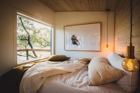 Scandi Cabin, Micro Cabin, Sleeping A Lot, Highland Homes, Interior Stylist, Australian Homes, Winter House, Rustic Cabin, Small Space Living