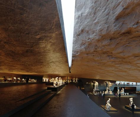 Casa Cook, David Chipperfield Architects, Floating Garden, Bjarke Ingels, Kengo Kuma, Architectural Competition, Heritage Museum, Museum Architecture, Direct Lighting