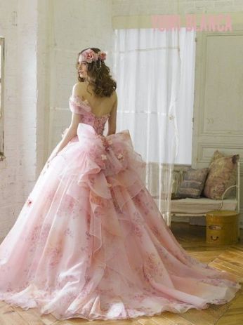 Princess Dress Fairytale, 파티 드레스, Pink Wedding Dress, Pink Wedding Dresses, Trendy Wedding Dresses, Fairytale Dress, Trends 2024, Gorgeous Gowns, Quinceanera Dresses