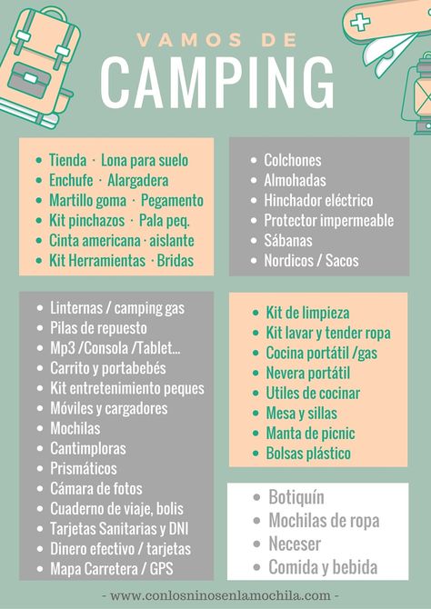 El año pasado publiqué este post para contaros que habíamos decidido ir de camping y con la lista de cosas que nos íbamos a llevar. No habíamos ido nunca con los peques e íbamos un poco perdidos. Pero la verdad es que fue una gran experiencia para todos. Los peques que al principio eran un poco reacios a eso de dormir fuera de una casa, acabaron encantados. Y nosotros también ya que además de ser divertido, es mucho más económico. Hace unas semanas, ya con un poco más de experiencia, nos pusi... Camping Desserts, Camping Breakfast, Solo Camping, Photos Booth, Camping Aesthetic, Camping Tents, Camping Checklist, Camping Supplies, Camping Essentials