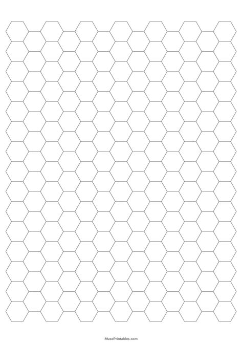 Printable 1 cm Gray Hexagon Graph Paper for A4 Paper Hexagon Pattern Template, Hexagon Template Free Printable, Hexagon Printable, Hexagonal Graph Paper, Hexagon Template, Graph Paper Template, Notes Templates, Notes Template, Graph Paper