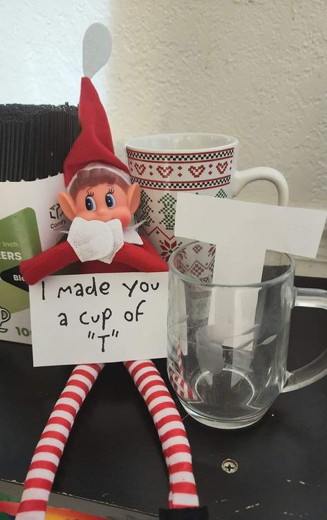 Elf Croc Infested Water, Elf On The Shelf Ideas For School, Elf On The Shelf Pet Ideas, Elf On Shelf Funny, Elf On The Shelf Idea, Elf Ideas Easy, Bad Elf, Elf Funny, Elf Magic