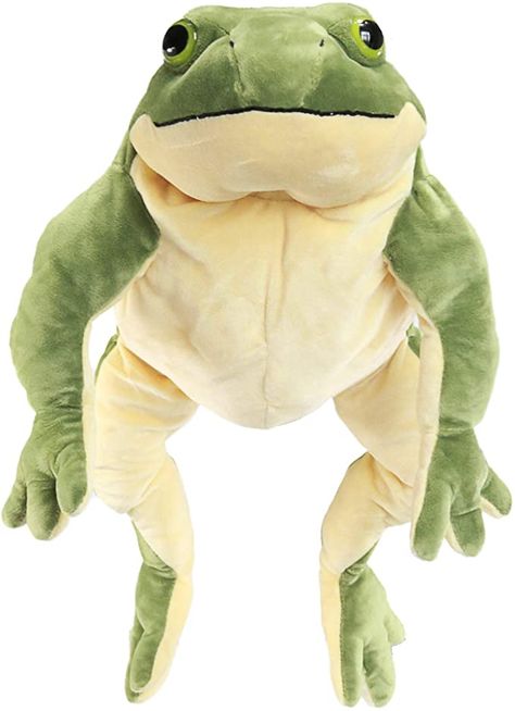 Frog Stuffed Animal, Frog Plush, Ice King, Soft Toy, Stuffed Animal, For Kids, Toys, Green, Kawaii