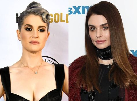 Kelly Osbourne Reveals Why She Doesn't Speak to Sister Aimée Anymore - E! Online Kelly Osbourne Before And After, Kelly Osbourne 2000s, Aimee Osbourne, Sharon Osbourne Hair, Kelly Osbourne Hair, Ozzy And Sharon Osbourne, Ozzy And Sharon, Peaches Geldof, Barbara Walters