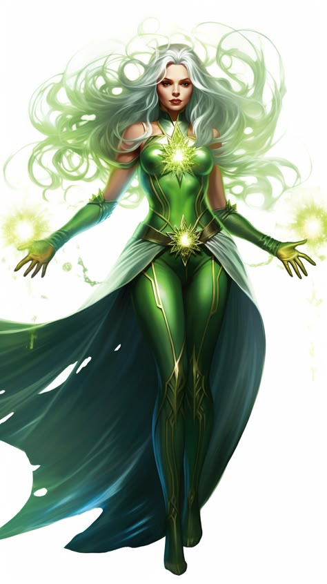 Superhero Female Character Design, Black Superwoman, Superhero Female, Green Superhero, Gi Joe Characters, Superhero Suits, Chinese Warrior, Super Hero Outfits, Marvel Superhero Posters