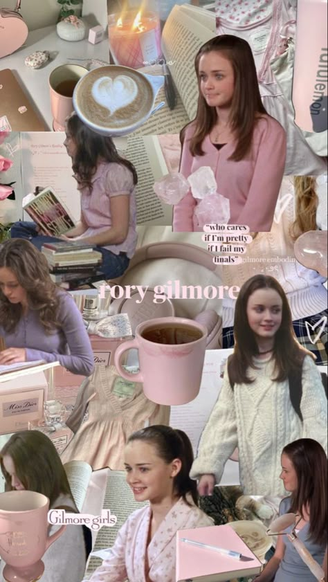 Rory Gilmore Style, Babette Ate Oatmeal, Gilmore Girl, Pink Girly Things, Rory Gilmore, Study Hard, School Motivation, Coraline, Girl Wallpaper