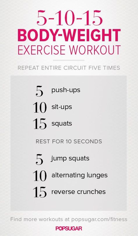 Bodyweight Workout you can do anywhere Starter Workout, Pilates Training, Workout Posters, Popsugar Fitness, At Home Workout Plan, Body Fitness, Effective Workouts, Quick Workout, Weights Workout