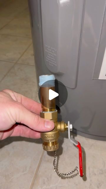 ThePlumbersPlunger on Instagram: "Replacing a water heater factory drain valve with one that has a full port and allows for easier/more effective maintenance and drain down.

#plumber #trades #repair #water #howto #fyp #trending #reels #oateyambassador" Trending Reels, Water Heater, Drain, Repair, Water, Quick Saves, Instagram