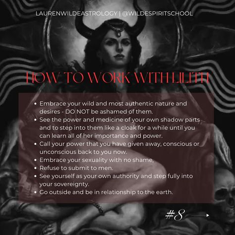 How To Connect With Lilith, She Kills Monsters Lilith, How To Call Upon Lilith, Signs Of Lilith, Lilith Symbol Wallpaper, Sagittarius Lilith Aesthetic, Symbols Of Lilith, Lilith Correspondence, Lilith Grimoire