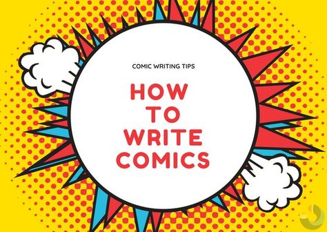 Comics are a powerful combination of writing and pictures. They ‘are a visual medium’. For that reason, great care has to be taken while writing comics. Writing Comics Tips, How To Write A Comic Book, Comic Writing, Writing Tips For Beginners, Writing Comics, Teacher Helper, 6th Grade Art, Comic Tutorial, Fun Classroom Activities