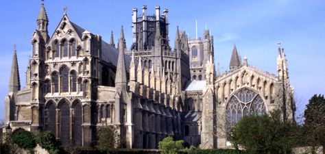 Ely Cathedral, UK Ely Cathedral, Romanesque Architecture, Cathedral Architecture, The Love Of God, Medieval World, Love Of God, Cathedral Church, 11th Century, The Cathedral