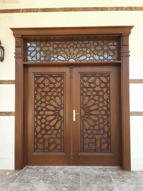 Masjid Door Design, Door Design Photos, Foldable Furniture, Wooden Front Doors, Inside Door, Main Door Design, Door Design Interior, Main Door, Islamic Design