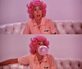 Frenchy Grease, Grease Aesthetic, Pink Ladies Grease, Beauty School Dropout, Grease Party, Pink Ladies Jacket, Grease Movie, Grease Is The Word, Pink Movies