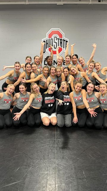 Ohio State Dance Team, College Dance Team, Comp Dance, Pom Team, Dance Team Photos, College Dance, Dance Major, Life After High School, College Vision Board